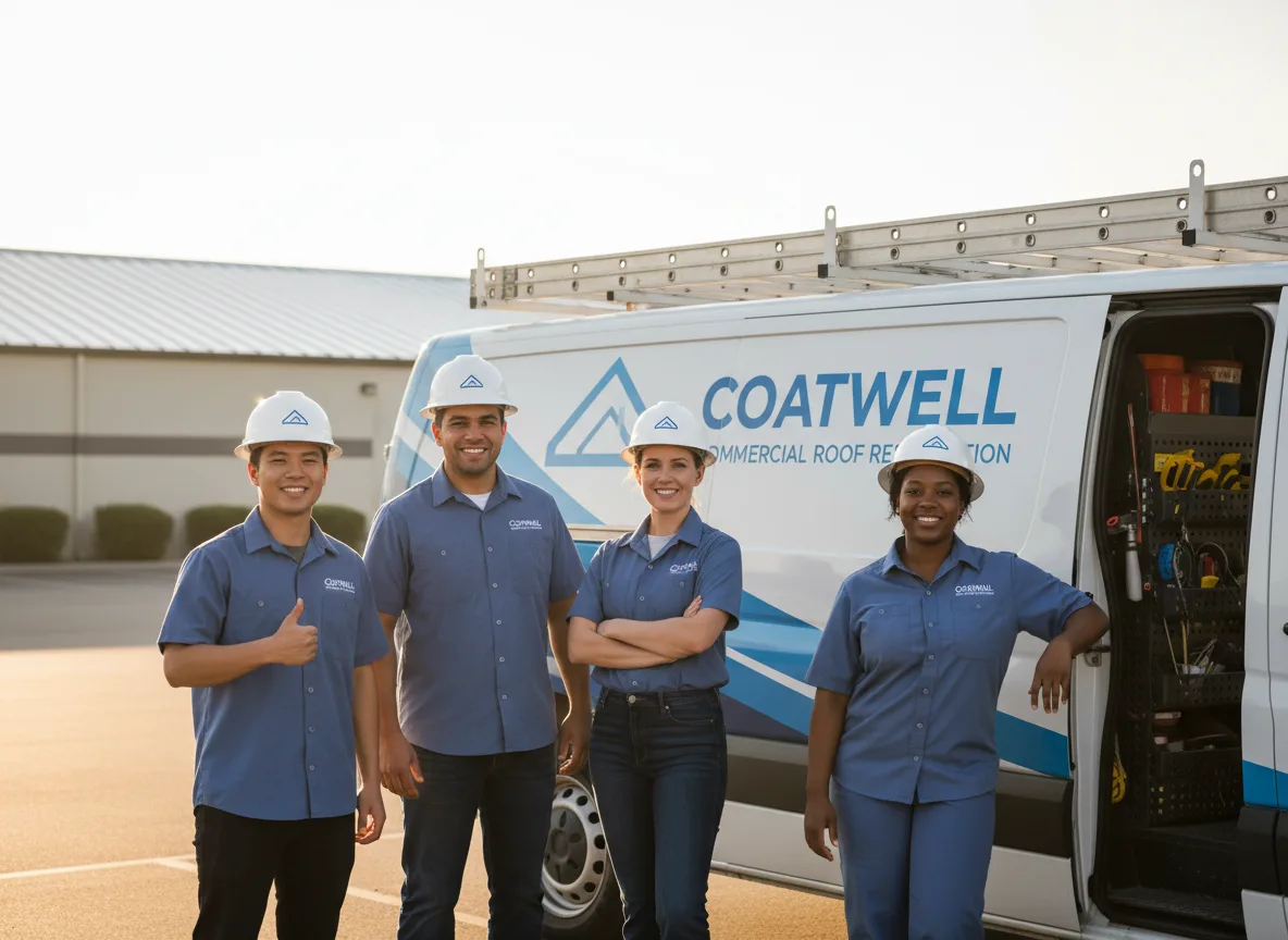 Commercial roof coating company in Hallam, NE